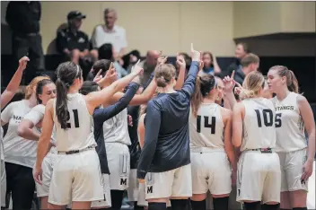  ?? Darcy Brown/For The Signal ?? The Master’s University women’s basketball team opens NAIA national tournament play Wednesday in Billings, Montana, against No. 1 seed Freed-Haldeman (Tennessee).