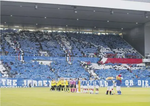  ??  ?? 0 Rangers were found guilty of ‘racist behaviour (sectarian chants)’ during the Europa League tie at home to St Joseph’s on 10 July.