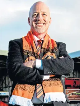 ?? Picture: SNS. ?? Dundee United owner Mark Ogren has invested heavily in the club but fans will always want more.