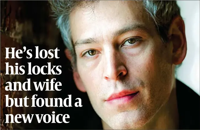  ?? PHOTO: JARED POLIN ?? That was a close shave: Matisyahu as he is now and ( below) as he looked up to 2011