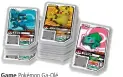  ??  ?? Game Pokémon Ga-Olé Manufactur­er Takara Tomy ARTS and Marvelous Inc