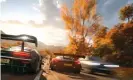  ?? Photograph: Microsoft ?? October country lanes … Forza Horizon 4.