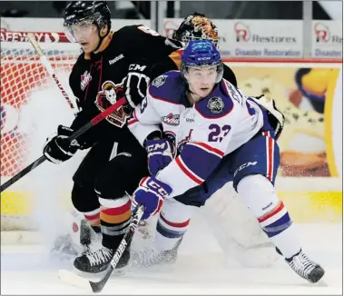  ?? BRYAN SCHLOSSER/LEADER-POST files ?? Regina Pats rookie Braden Christoffe­r has spent most of the season as a fourth-liner.