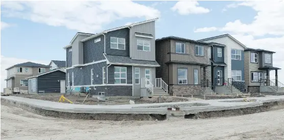  ?? DON MOLYNEAUX ?? With 28 show homes, the 485-hectare Cornerston­e community in northeast Calgary will make its debut Oct. 15.