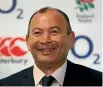  ??  ?? England coach Eddie Jones.