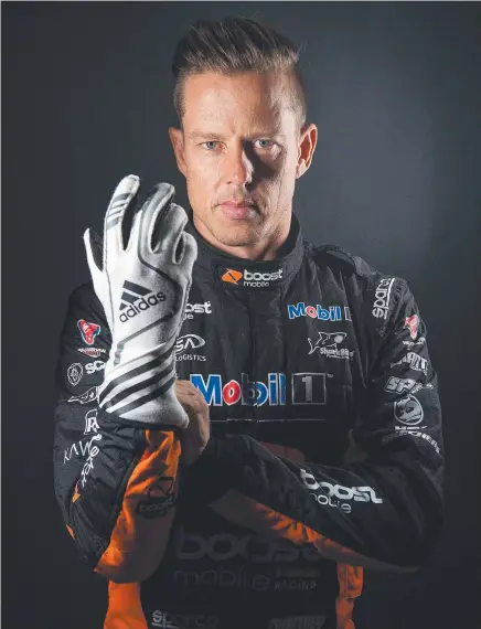  ?? MEANS BUSINESS: James Courtney intends turning the tide by sealing a victory at this weekend’s Gold Coast 600. ??