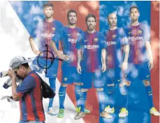  ?? FOTO: AFP ?? Gerard Piqué ist für viele Symbolgest­alt für die Bewegung.