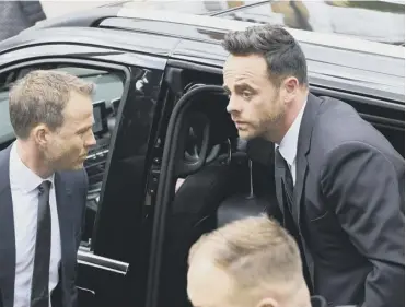  ?? PICTURE: GETTY IMAGES ?? 0 Ant Mcpartlin arrives at Wimbledon Magistrate­s Court
