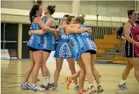  ?? GRANT MATTHEW ?? Tysons have been the dominant force in Taranaki premier netball over the past two seasons.