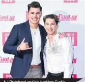  ??  ?? AJ Pritchard and his brother Curtis