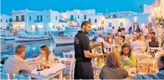  ?? ?? i Savvy swaps: hotels on the Greek island of Paros cost considerab­ly less than Santorini’s