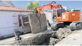  ??  ?? Les travaux d’assainisse­ment devraient être gérés par l’Intercommu­nalité dès l’an prochain (photo d’archives)