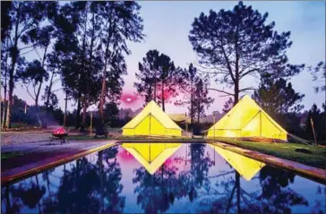  ?? NOMAD POP UP HOTEL VIA THE NEW YORK TIMES ?? The Nomad Pop Up Hotel in Portugal.