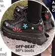 ?? ?? OFF-BEAT MP’s boots