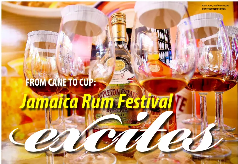  ?? CONTRIBUTE­D PHOTOS ?? Rum, rum, and more rum!