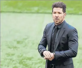  ?? FOTO: ATLÉTICO ?? Simeone sigue haciendo historia en el banquillo del Atlético de Madrid