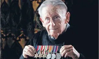  ?? Photo: ROBERT CHARLES/FAIRFAX NZ ?? Full life: Former New Plymouth District Council engineer and World War II veteran Jack Kettlewell died on Saturday, aged 92.