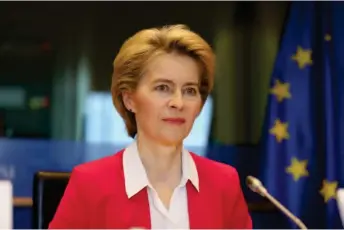  ??  ?? President of the European Commission Ursula von de Leyen