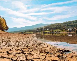  ?? ?? Preoccupaz­ione
Le pochissime precipitaz­ioni hanno svuotato gli invasi