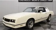  ??  ?? CHEVROLET MONTE CARLO 1984