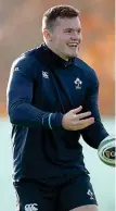  ??  ?? Sky-high confidence: Jacob Stockdale