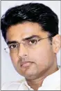  ??  ?? Sachin Pilot