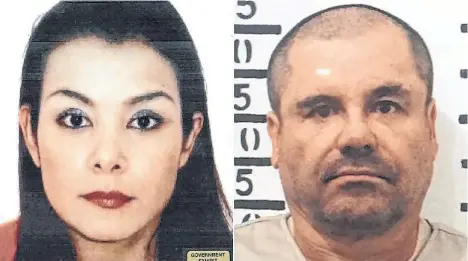  ?? /CORTE DISTRITO ESTE ?? Andrea Fernández Vélez cooperó en el juicio al capo mexicano Guzmán Loera.