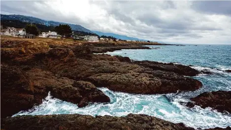  ?? Max Whittaker/Special to The Chronicle 2022 ?? Perhaps the only real change at Shelter Cove (Humboldt County) on the rugged Lost Coast is an increase in the number of Airbnbs.