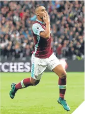  ??  ?? Winston Reid celebrates.