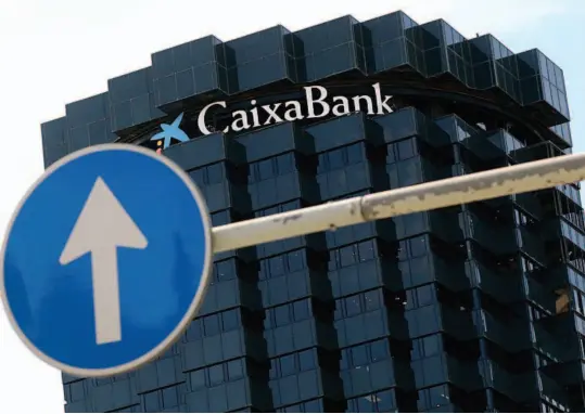  ??  ?? Sede de Caixabank en Barcelona.