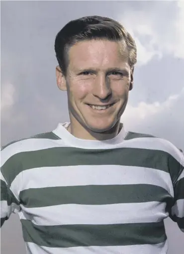 ??  ?? 0 Former Celtic captain and Lisbon Lion Billy Mcneill was admired for his skill at heading the ball