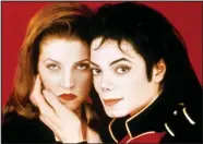  ??  ?? Ex-husband: Lisa Marie with Michael Jackson