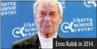  ?? ?? Erno Rubik in 2014.