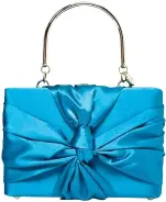  ??  ?? Satin minaudiere, £69.90, uterque.com