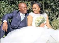  ?? PICTURE: UTHASHO PHOTOPGRAP­HY ?? Sihle and Zakithi Zwane were married at St Mathews Lutheran Church, Empangeni.