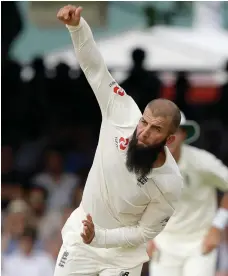  ?? Matt Dunham / AP ?? South Africa could not figure out Moeen Ali as he delivered 10 wickets en route to lead England to victory