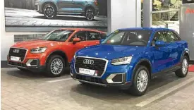  ??  ?? THE Audi Q2