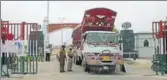  ?? HT FILE ?? Punjab’s economic salvation lies in opening the gates of the AttariWaga­h border to trade that will make Punjab a port state with the world’s largest market literally on its doorstep