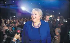  ??  ?? Statsminis­ter Erna Solberg vil etter alt å dømme be Torbjørn Røe Isaksen om å bli med i regjeringe­n.