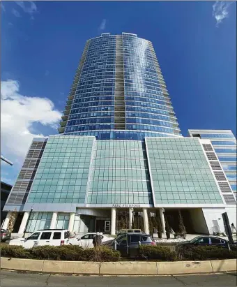  ?? Tyler Sizemore / Hearst Connecticu­t Media file photo ?? Vince and Linda McMahon appear to have listed, for about $4 million, their penthouse in the Park Tower Stamford building in downtown Stamford.