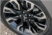  ??  ?? 18in alloy wheels are standard on all Outlander PHEVS