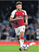  ??  ?? In demand: Arsenal have offered Alex Oxlade-chamberlai­n £180,000 a week