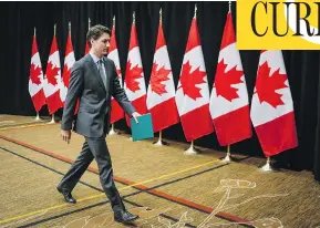  ?? JEFF MCINTOSH / THE CANADIAN PRESS ?? The elbowing incident in the House of Commons this week was the sort of thing Stephen Harper’s strategist­s put all their money on in 2014 and 2015, only it happened for them about eight months too late, Michael Den Tandt writes.