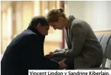  ?? ?? Vincent Lindon y Sandrine Kiberlain.