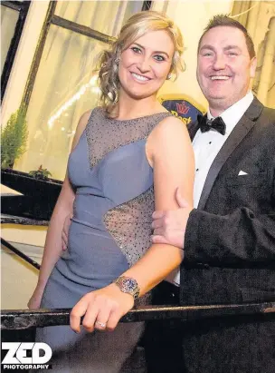  ?? Picture: Zackary Downey, ZED, ZEDphotogr­aph ?? Southport Service Industry Ball organisers Paul and Chantelle Drewery