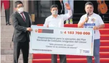  ?? CéSAR BUENO/ARCHIVO ?? El dinero ayudaría a ejecutar las actuales normativas sobre el cáncer.