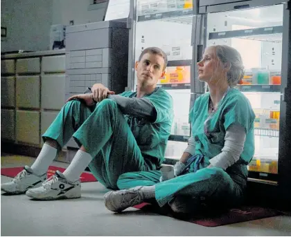  ?? The Good Nurse. Photo / Netflix ?? Eddie Redmayne and Jessica Chastain in