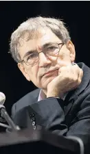  ?? Foto: Imago ?? Orhan Pamuk: mythologis­ch getarnte Gesellscha­ftskritik.