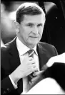  ?? REUTERS ?? Former US National Security Adviser Michael Flynn arrives for a plea hearing at US District Court on Friday.