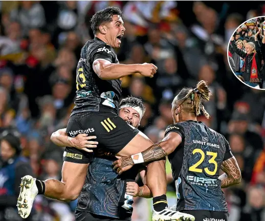  ?? GETTY IMAGES ?? Good times are back at the Chiefs who have rediscover­ed their soul and their winning ways, thanks in no small part to their loyal fans.